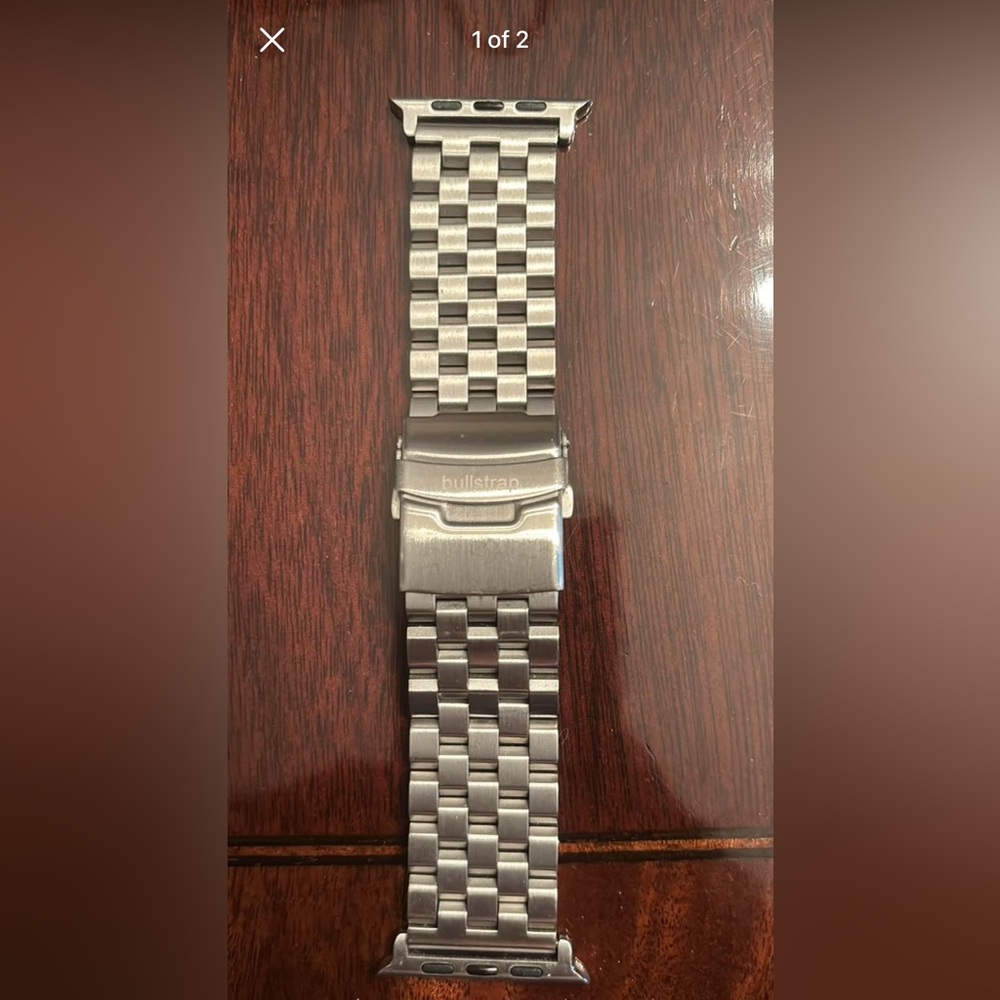 Stainless Steel Bullstrap for I watch
